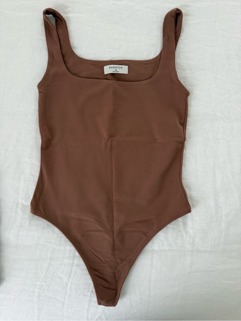 Aritzia Babaton Brown Bodysuit